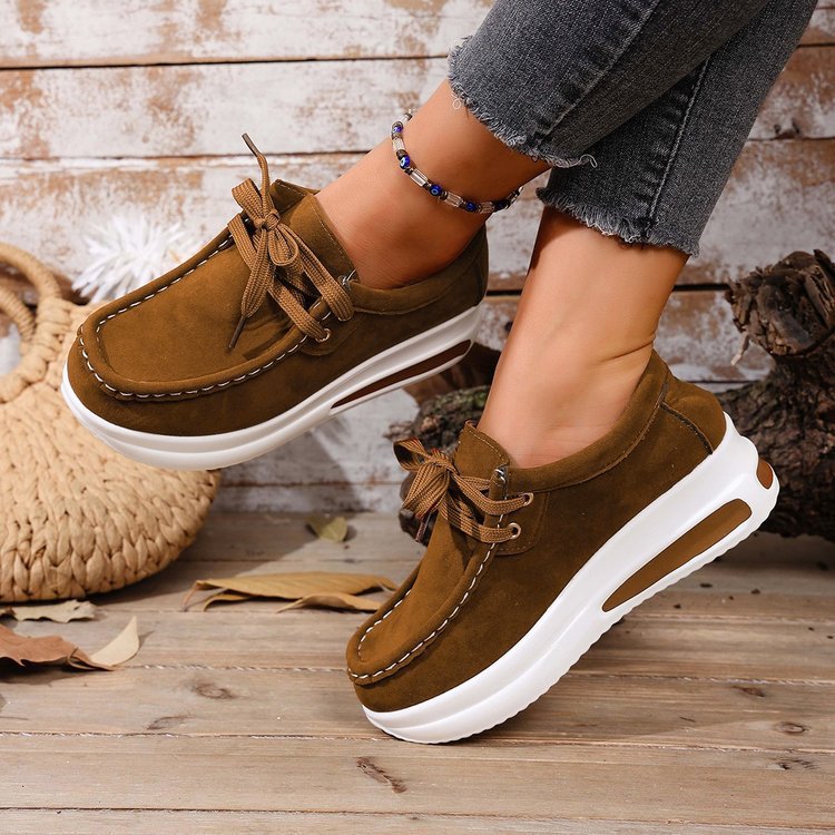 Damen Keil-Sneaker im Mokassin-Stil mit dämpfender Luftkissen-Plateausohle Shop Nory