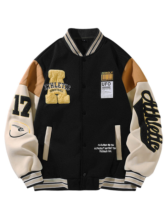 Herren Elegante College-Jacke Shop Nory