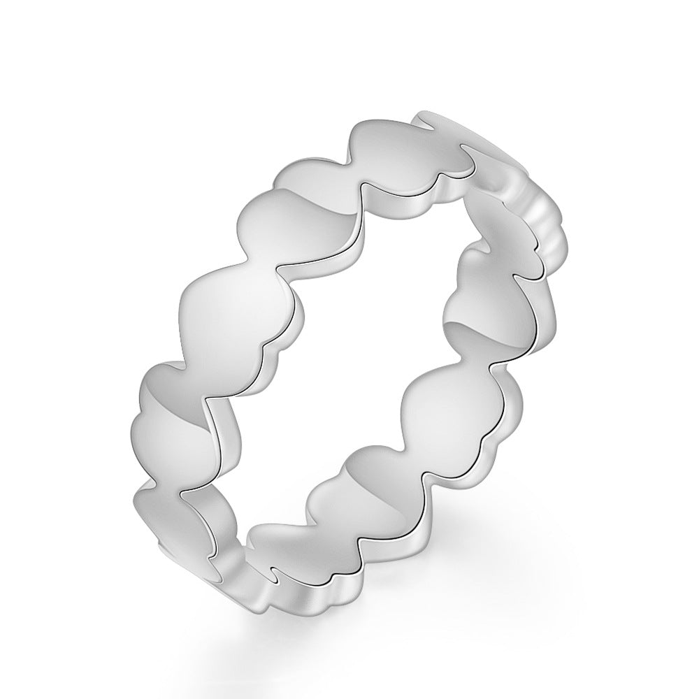 Damen Ring in verspieltem Wellen-Design Shop Nory