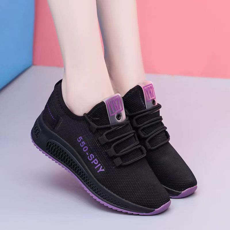 Damen Sportliche und atmungsaktive Sneakers mit rutschfester Sohle