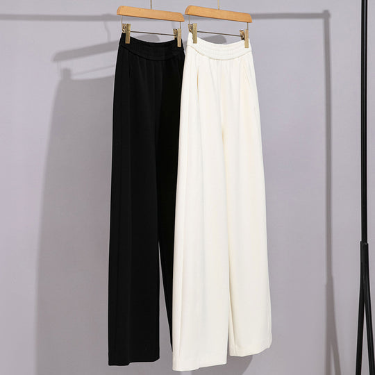 Damen Weite Jersey-Culotte mit hohem Taillenbund und versteckten Eingrifftaschen Shop Nory