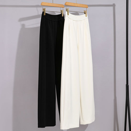 Damen Weite Jersey-Culotte mit hohem Taillenbund und versteckten Eingrifftaschen Shop Nory