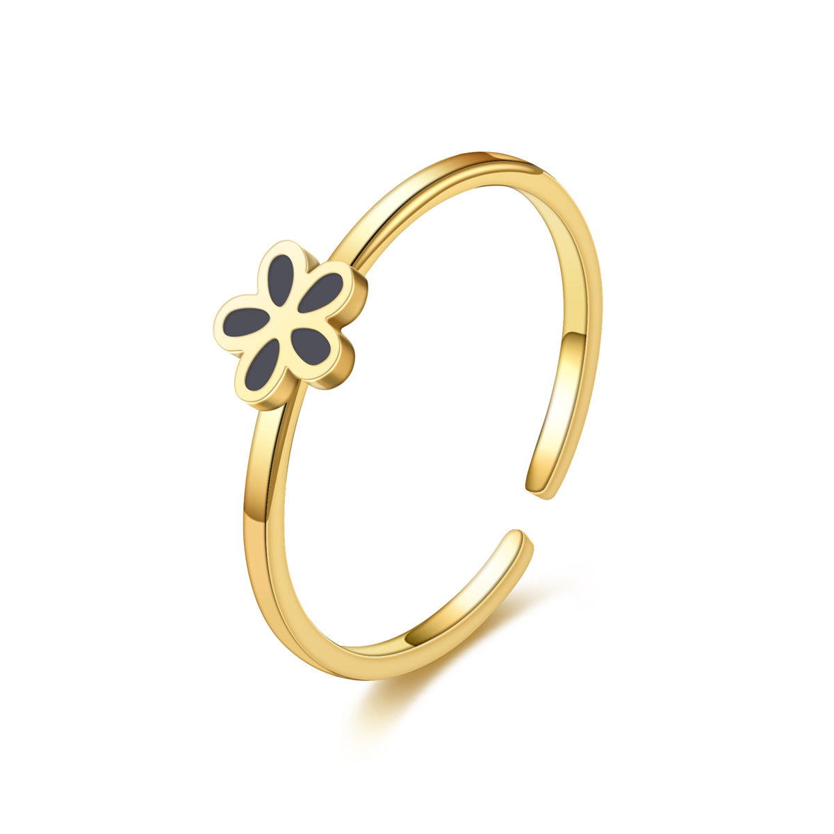 Damen Armreif mit floralem Design und hochwertiger Oberfläche Shop Nory