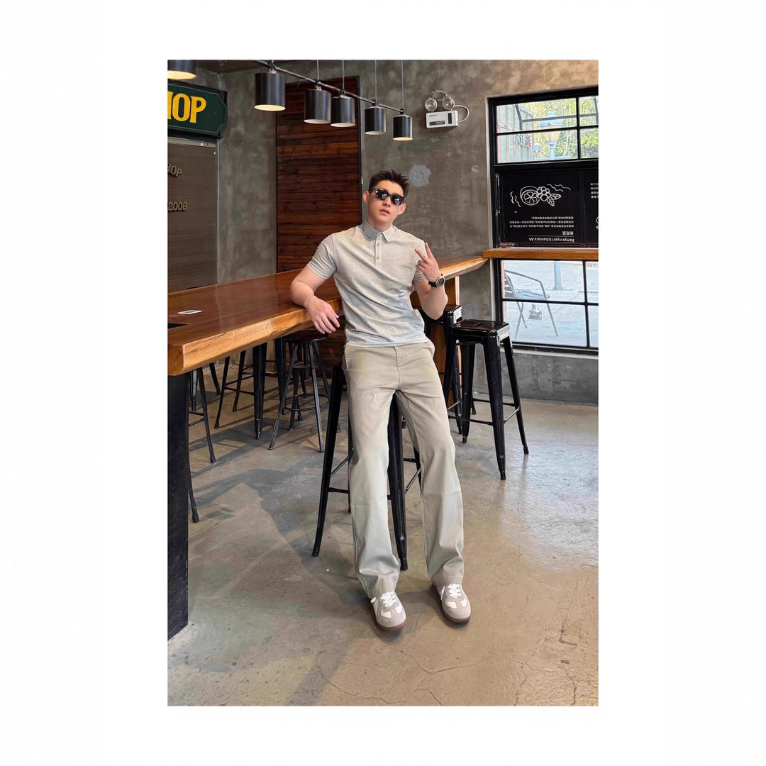 Herren Lässige Chino-Hose Shop Nory