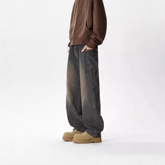 Herren Weitgeschnittene Casual Jeans Shop Nory