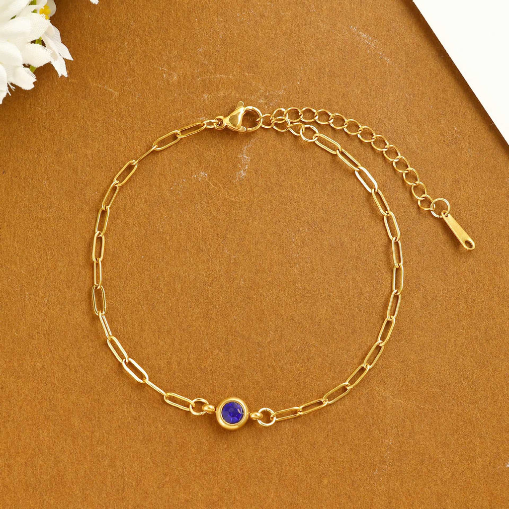 Damen zartes Armband mit funkelndem Kristall Shop Nory