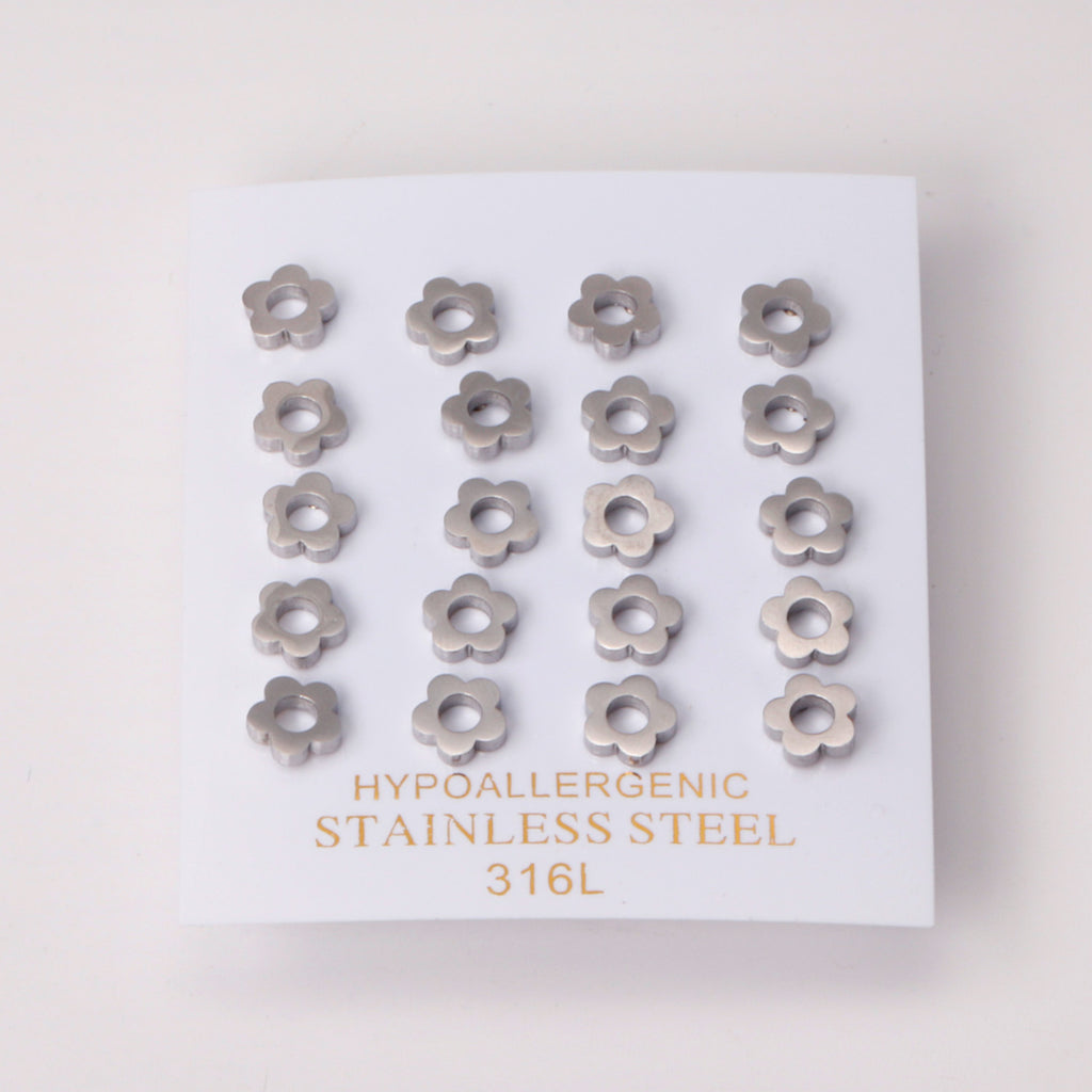 Damen Edelstahl Ohrringe mit stylischem Spiral-Design Shop Nory