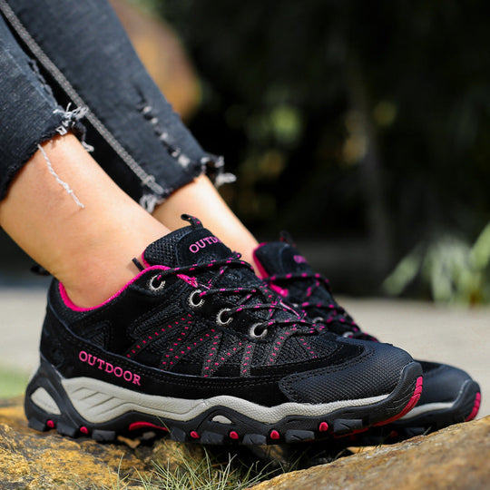 Damen Trail-Running-Schuhe mit atmungsaktivem Obermaterial und rutschfester Sohle Shopnory
