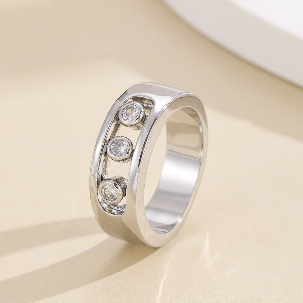 Damen Partnerring mit funkelnden Zirkonia Shop Nory