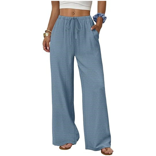 Damen Weite Loungewear-Hose mit Tunnelzug Shop Nory