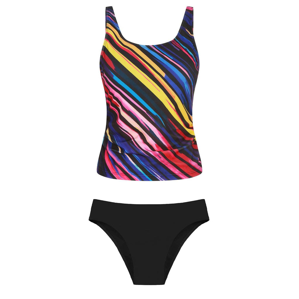 Damen Bikiniset mit floralem Oberteil und klassischem Unterteil