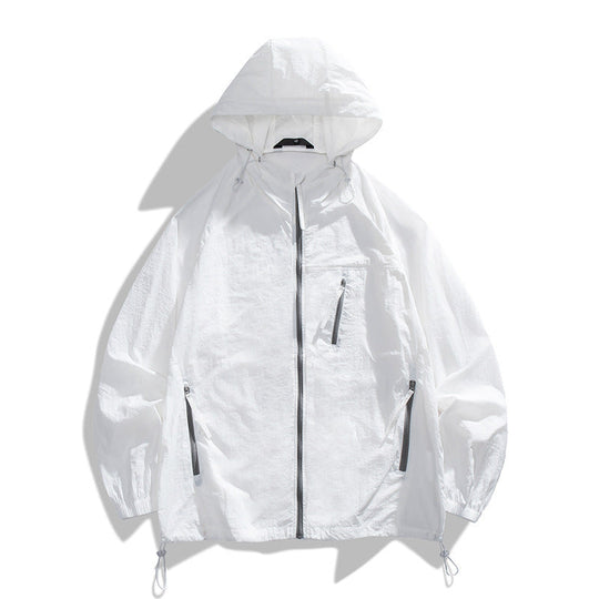 Herren leichtgewichtige Windjacke mit praktischen Taschen und atmungsaktiven Eigenschaften