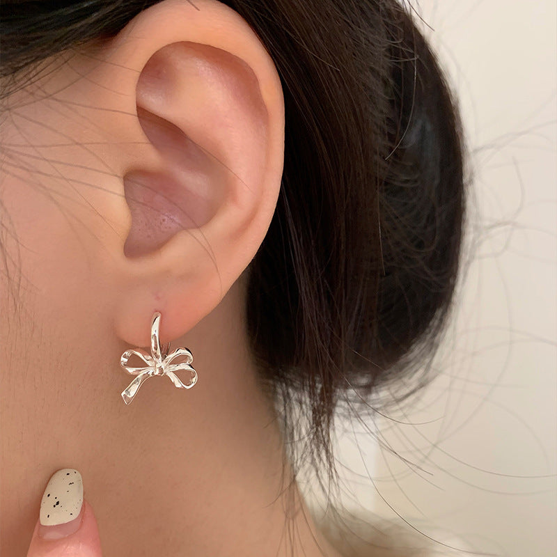 Damen Ohrstecker im eleganten Schleifen-Design Shop Nory