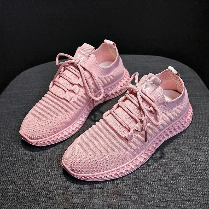 Damen Atmungsaktive Sport Sneakers mit flexibler Sohle