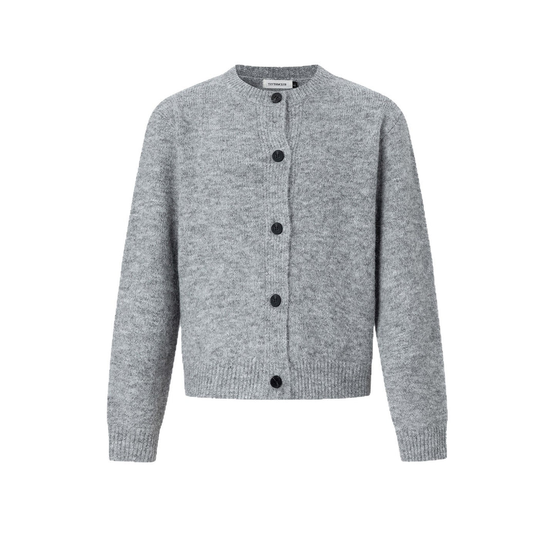 Damen Klassische Strickjacke mit Knopfleiste Shop Nory
