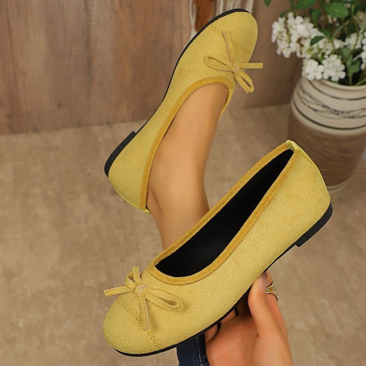 Damen Ballerinas mit zartem Schleifen-Design