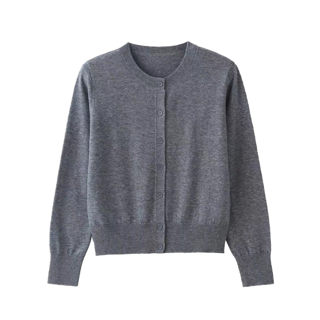 Strickjacke Damen klassisch mit feinem Strickdesign
