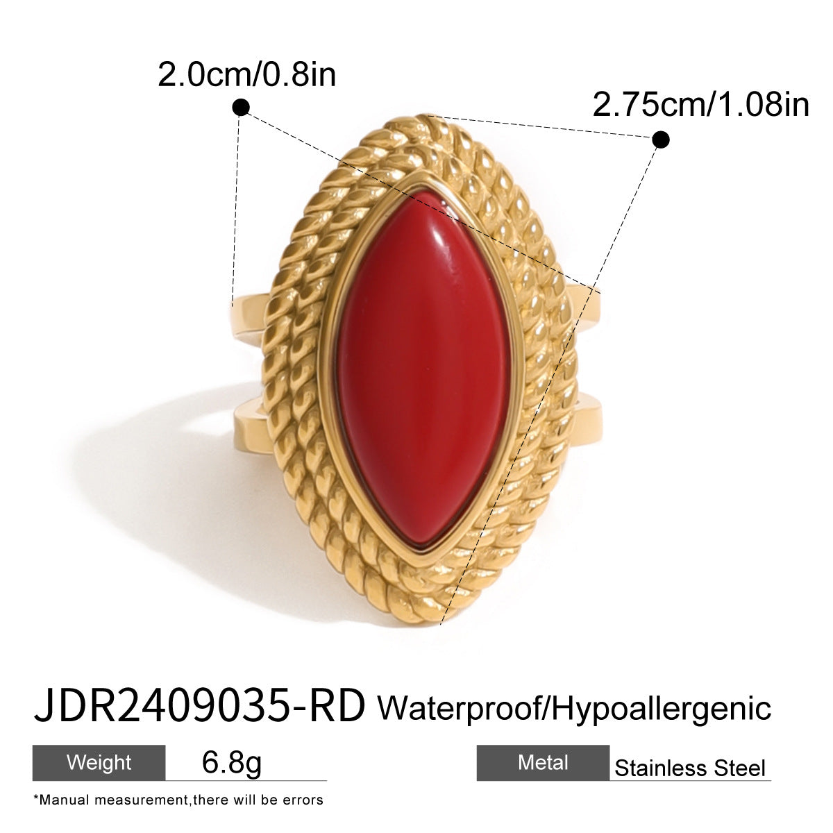 Damen Offener Ring mit Herzdesign und verstellbarer Größe Shop Nory