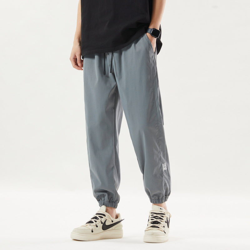 Herren Sportliche Jogginghose mit elastischem Bund und Reißverschlusstaschen Shop Nory