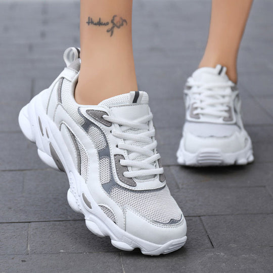 Damen Leichte und atmungsaktive Sneakers mit ergonomischer Dämpfung Shopnory