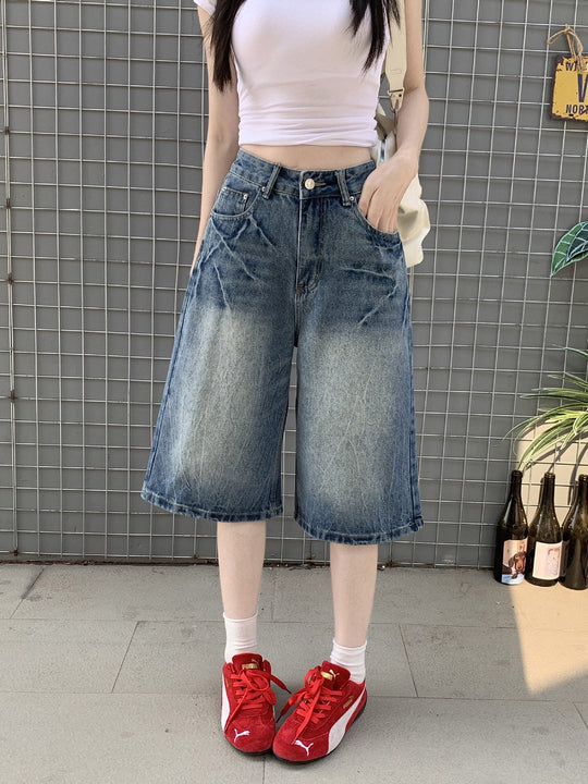 Damen Jeans-Shorts Shopnory