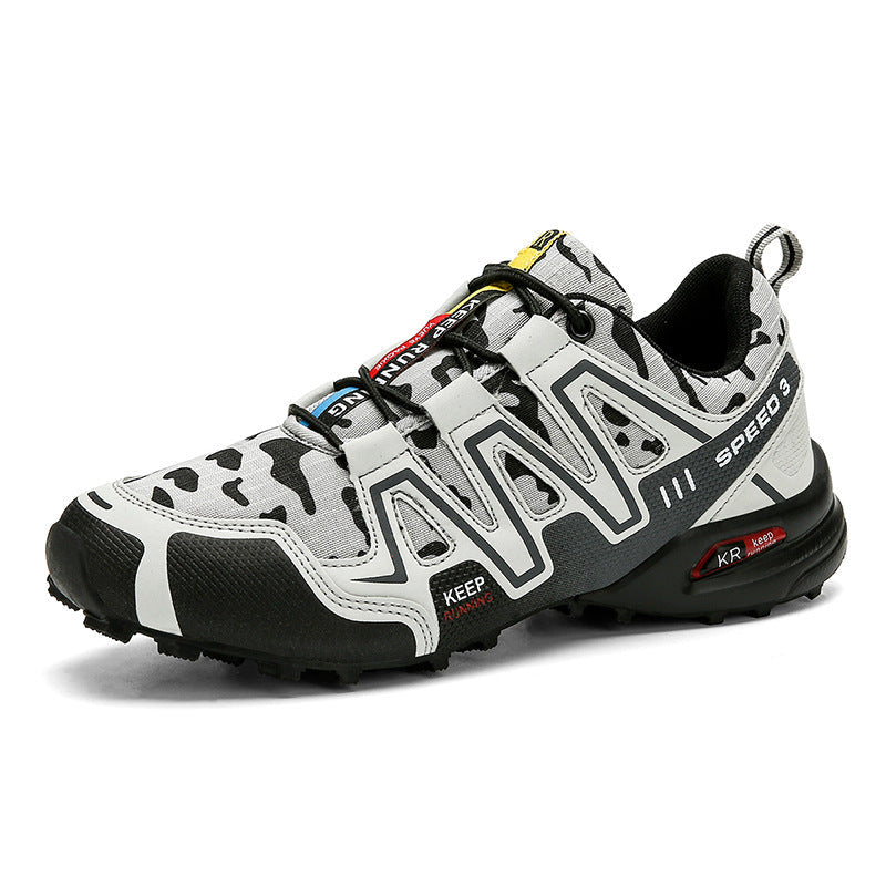 Herren Sportliche und dämpfende Trail-Laufschuhe mit griffiger Sohle Shopnory