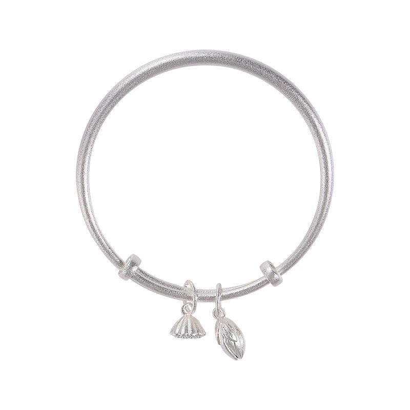 Damenarmband mit filigranem Blattmotiv und funkelnden Akzenten Shop Nory