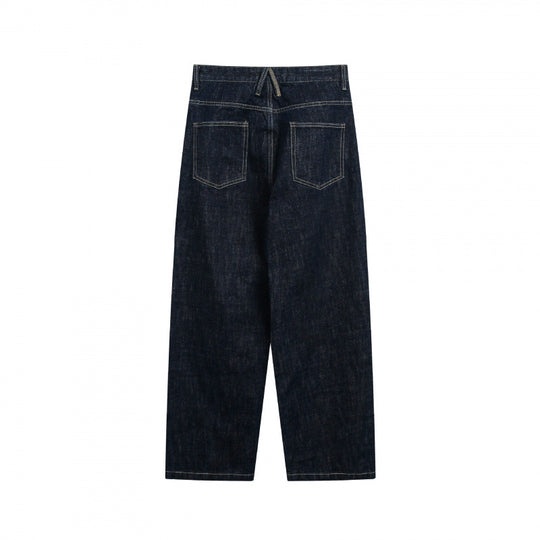 Damen Weite High‑Waist Straight‑Jeans aus rohem Denim mit Relaxed-Sitz Shop Nory