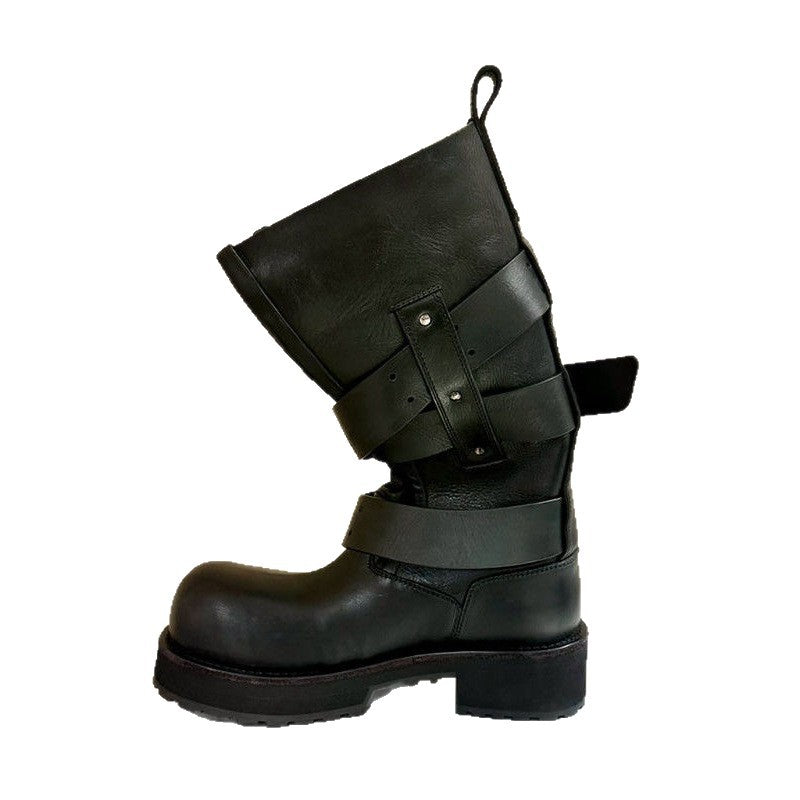 Damen Motocross-Boots mit dreifacher Gurt-Schnallenbefestigung, verstärkter Zehenkappe und robuster Profilsohle Shop Nory