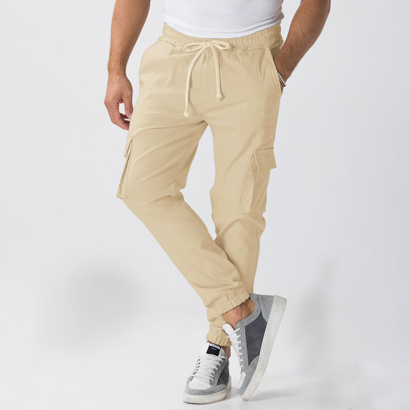 Herren Cargo-Hose mit elastischem Bund und praktischen Seitentaschen