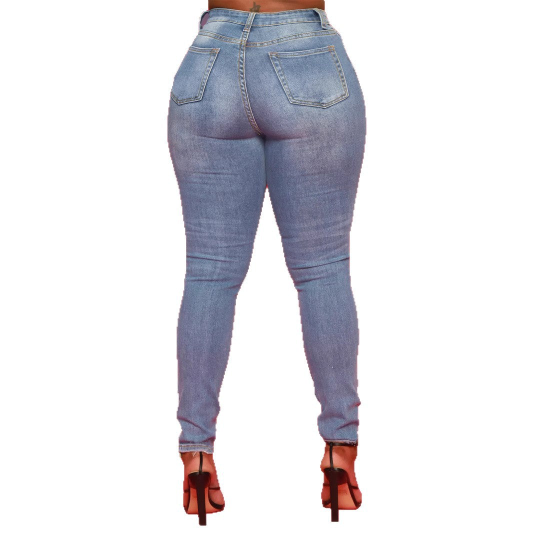 Damen Sculpting High-Waist Skinny-Jeans mit formendem Komfortbund Shop Nory