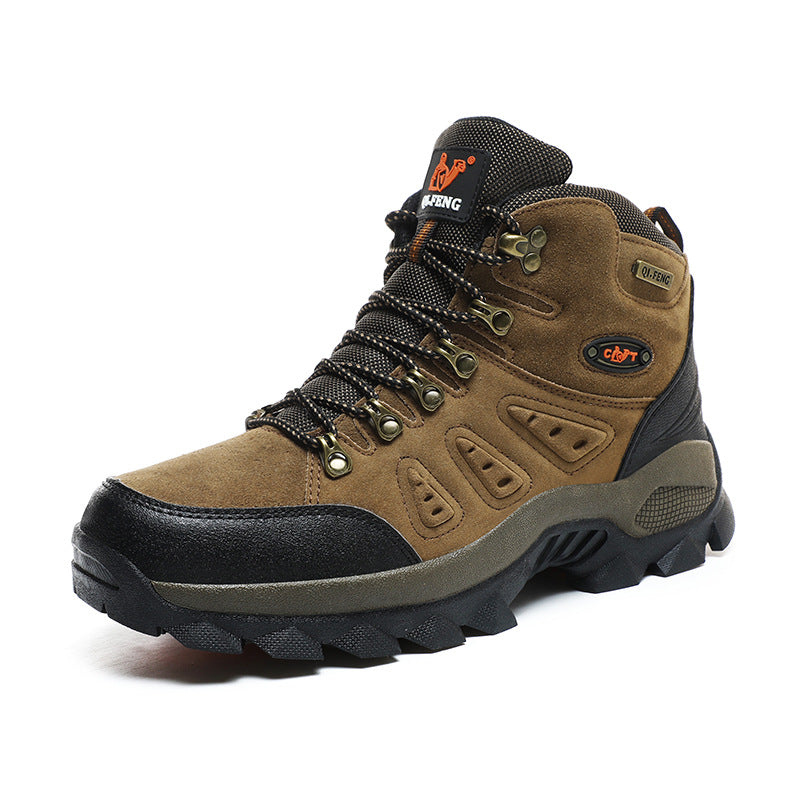 Herren Outdoor-Trekkingstiefel mit rutschfester Sohle und atmungsaktivem Obermaterial