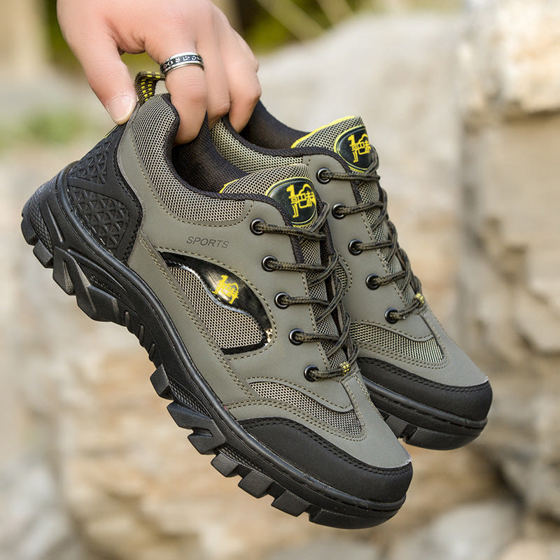 Herren Sportliche Trekking-Sneakers mit rutschfester Sohle und atmungsaktivem Obermaterial