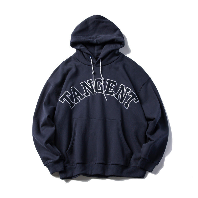 Unisex Oversize Kapuzenpullover mit Collegiate-Print und Kängurutasche Shop Nory