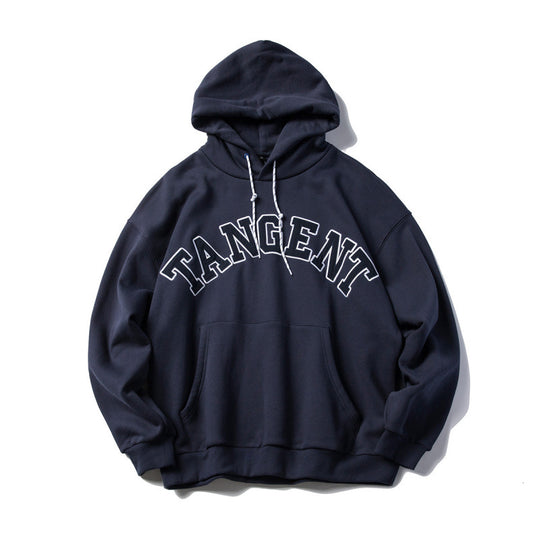 Unisex Oversize Kapuzenpullover mit Collegiate-Print und Kängurutasche Shop Nory