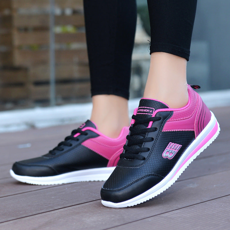 Damen Leichter Freizeit- und Walkingsneaker mit atmungsaktivem Obermaterial und ergonomischer Komfortsohle Shopy Nory
