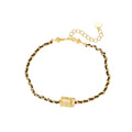 Damen Armband mit kunstvollem Kettenmuster und elegantem Verschluss Shop Nory