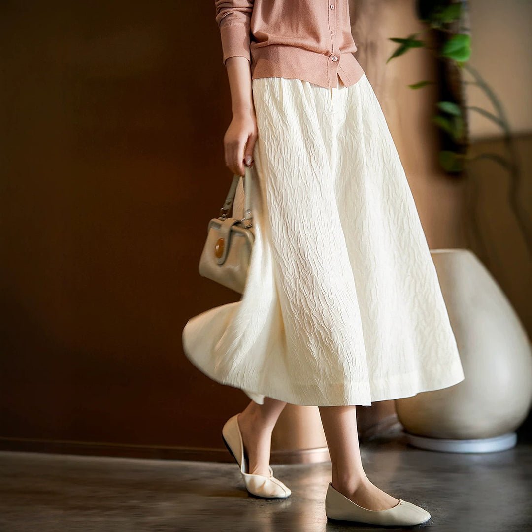 Damen Flowing Maxi-Rock Shop Nory