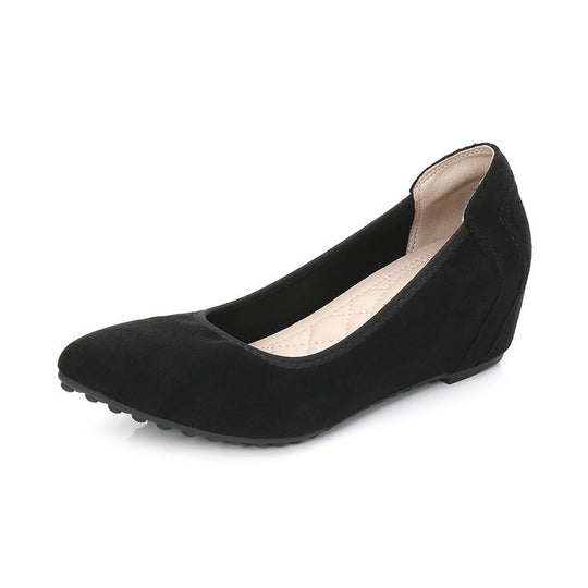 Damen Wedges Ballerinas mit bequemer Sohle und elegantem Design