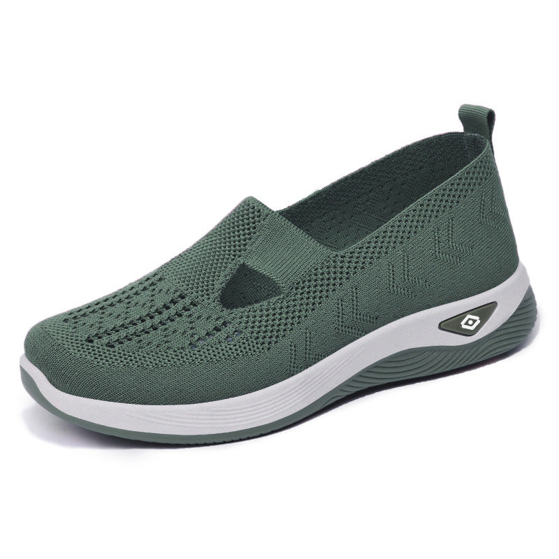Damen nan leichte gestrickte Slipper mit orthopädischer Komfortsohle Shop Nory