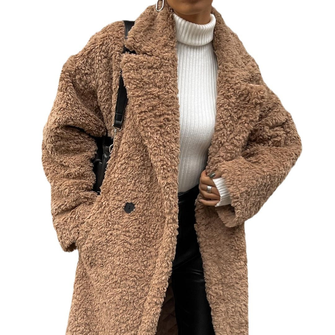 Damen wadenhohe robuste Schnürstiefel mit Plateau-Profilsohle Shop Nory