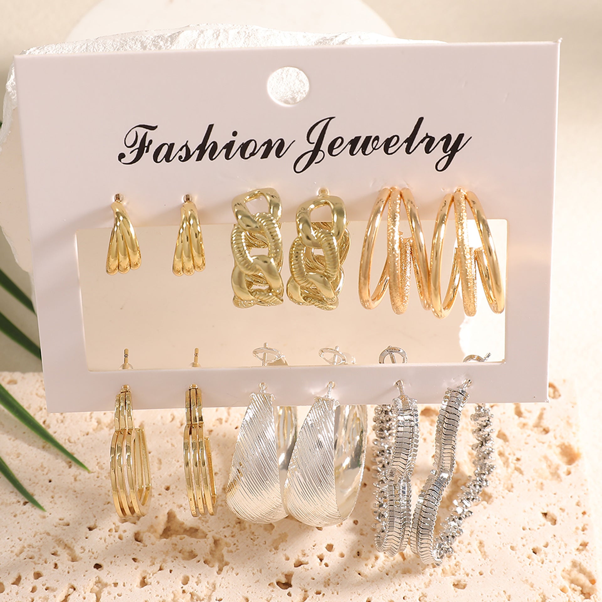 Damen Ohrringe Set mit verschiedenen Designs Shop Nory