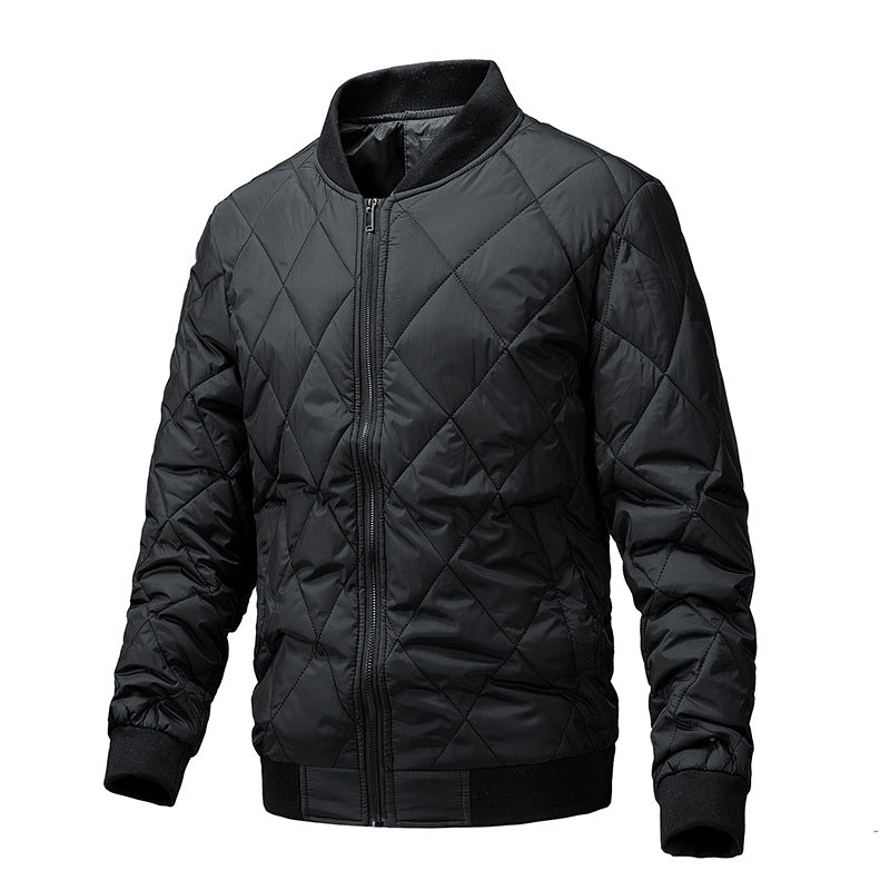 Herren Stepp-Bomberjacke mit leichter Thermoisolierung und Rippbündchen Shop Nory