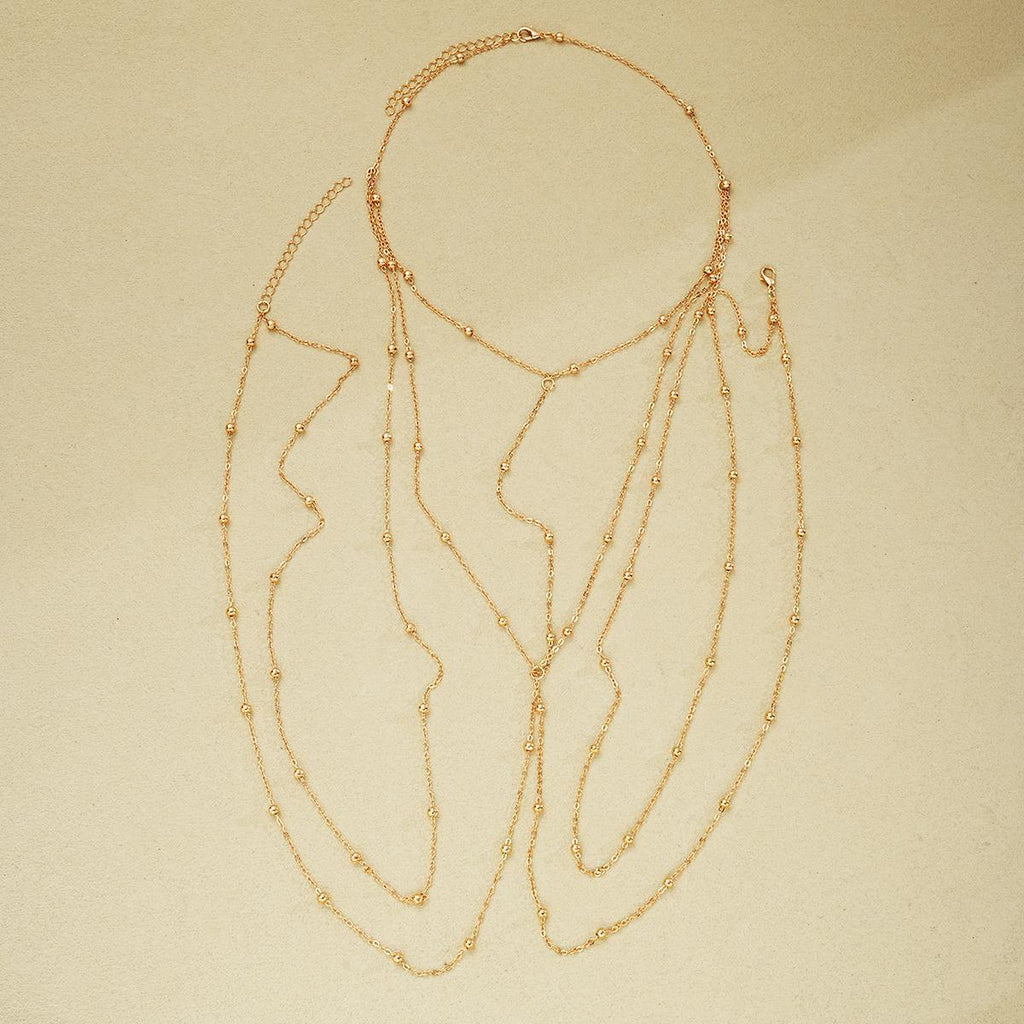 Damenkette mit zarten goldenen Akzenten und funkelnden Elementen Shop Nory