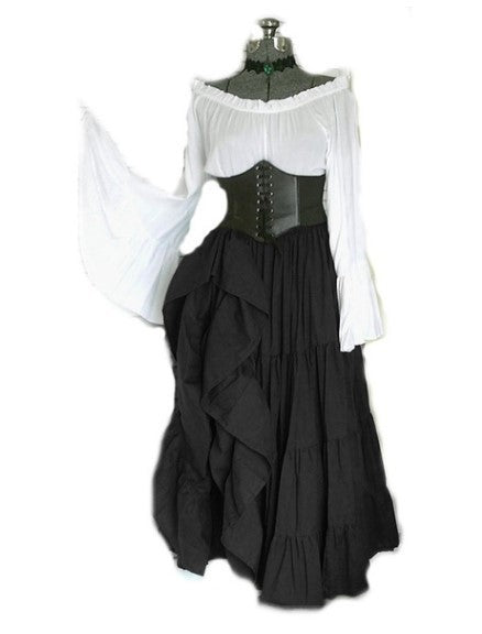 Damen romantisches Renaissance-Set