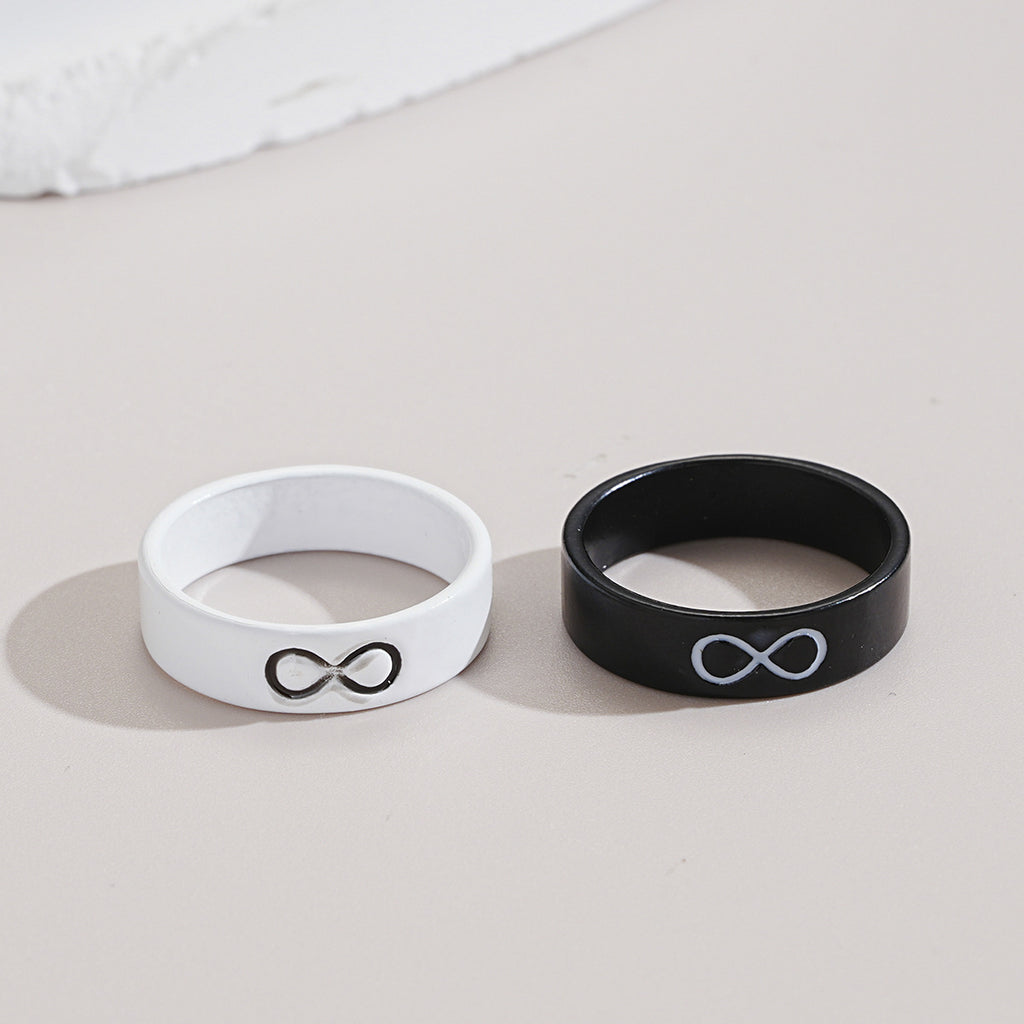 Damen Schmuckring-Set mit Herzen Design Shop Nory