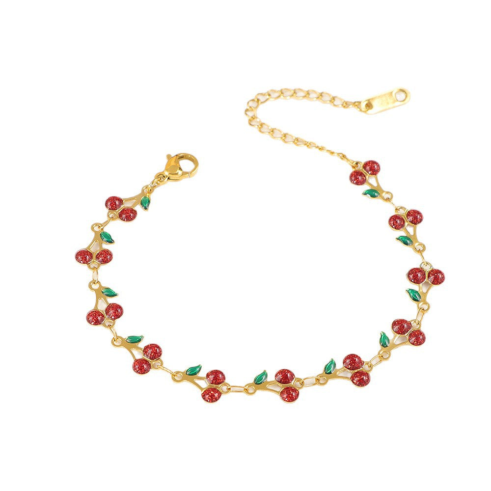 Damen Kirschblüten Charm Armband Shop Nory
