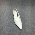 Damen Raffinierte Spitze Ballerinas mit Geschmeidiger Lederoberfläche
