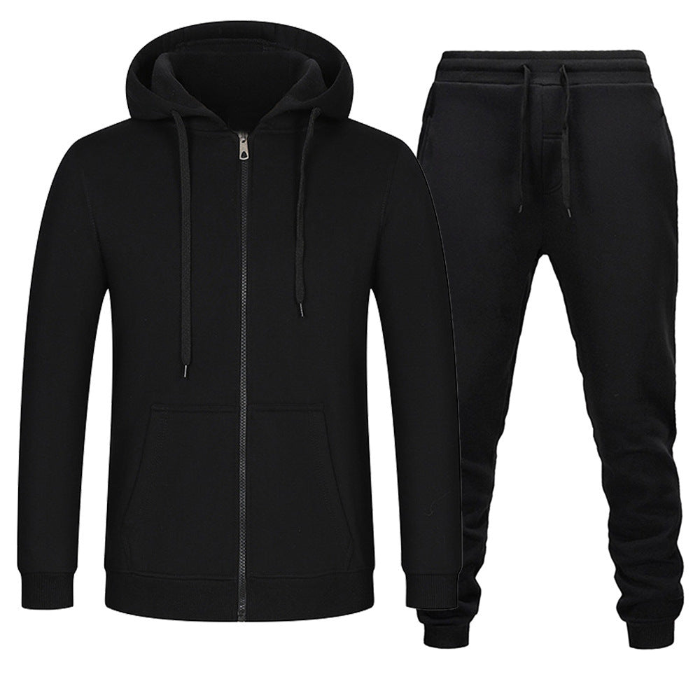 Herren nan zweites Komfort-Trainingsset mit robustem Frontreißverschluss, verstärkten Nähten und Jogginghose mit verdeckten Reißverschlusstaschen Shop Nory
