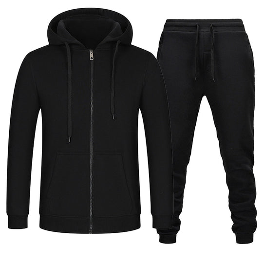 Herren nan zweites Komfort-Trainingsset mit robustem Frontreißverschluss, verstärkten Nähten und Jogginghose mit verdeckten Reißverschlusstaschen Shop Nory